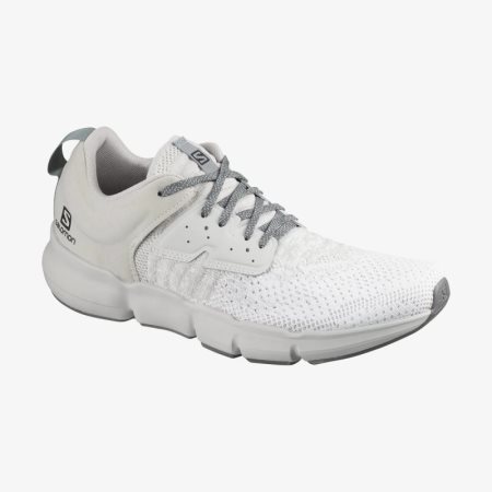 Salomon PREDICT SOC Mens Running Shoes White UK UZMH
